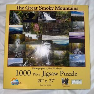 SunsOut The Great Smoky Mountains 1000 Piece Jigsaw Puzzle John W Mayes 56380
